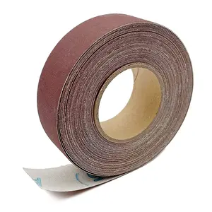 400 Grit Continuous Sandpaper Roll 1" x 26 Feet Emery Cloth Aluminium Oxide Abrasive Sandpaper Roll Drum Sander Sandpaper Rolls for Wood Furniture Finishing Metal Sanding Automotive Polishing
