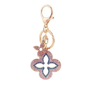 Luxury Flower Keychain Bag Charm for Women - Fashion Accessory cute charm
