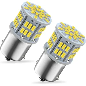 2pcs LED Bulbs 1156 1157 Bay15d P21/5w, Turn Signal Light Drl Daytime Running Lamp, Led Car Light, Blue for Truck 24v