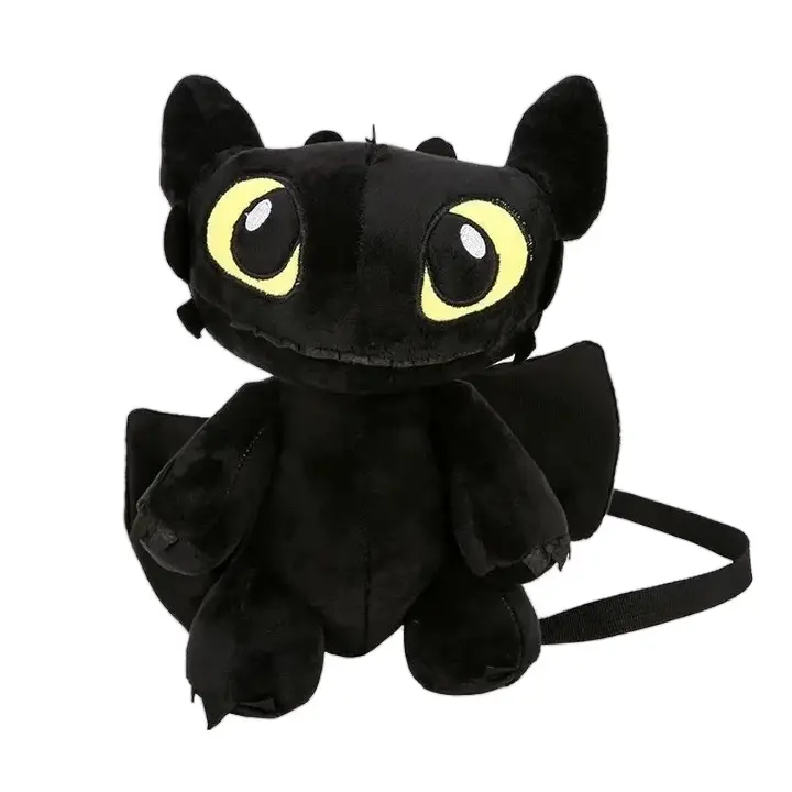 Cute Dragon Toothless Backbag Plush Dolly