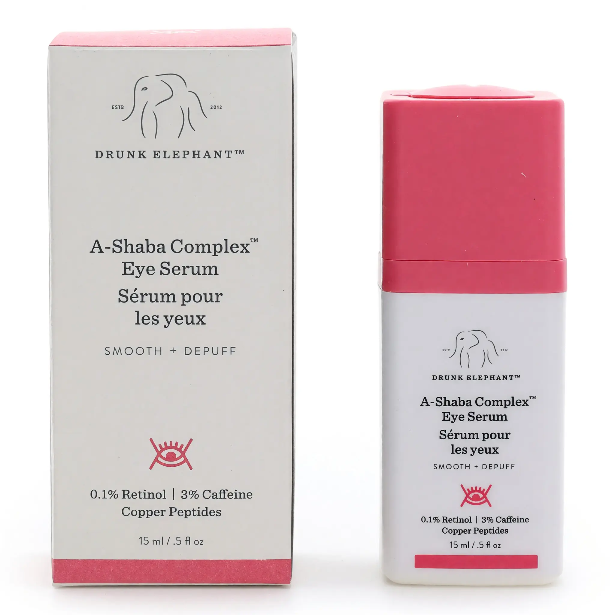 Drunk Elephant A-Shaba Complex by Drunk Elephant, 0.5 oz Eye Serum
