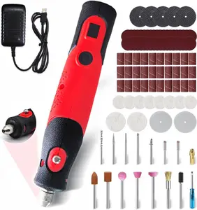 Corded Rotary Tool Kit with 100+ Accessories – 5 Speed Electric Detail Sander Grinder Pen for Engraving Sanding Polishing Drilling DIY Crafts 2026