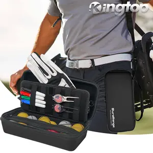 Golf Glove Holder Case with Glove Shaper, Portable Golf Accessories Organizer for Men & Women