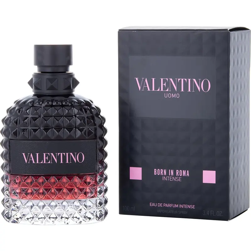 Valentino Uomo Born In Roma Intense By Valentino Eau De Parfum Intense - Aromatic Woody Cologne for Men