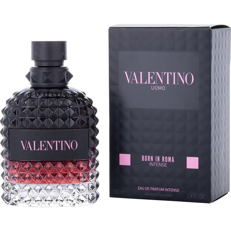 Valentino Uomo Born In Roma Intense By Valentino Eau De Parfum Intense - Aromatic Woody Cologne for Men
