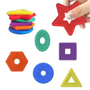 Silicone Touch Stone for Sensory Experience, Stress Relief Tools, Durable Silicone Material, Perfect for Young Adults, Teens, and Seniors, Ideal Party Gift