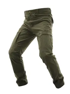 Men's Outdoor Tactical Work Pants with Multiple Pockets, Durable and Functional Design, Ideal for Hiking and Camping