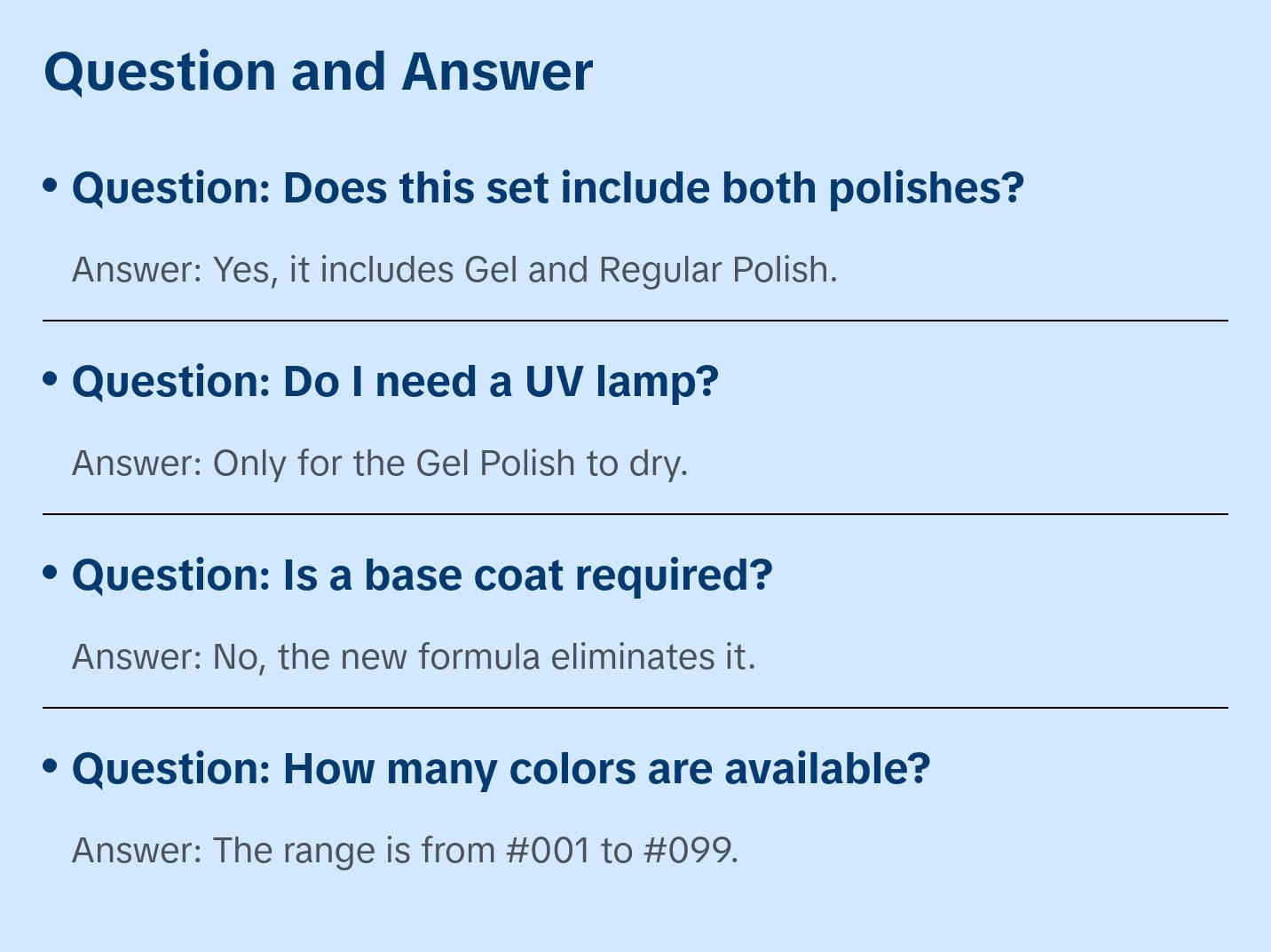 Duo Gel and Polish #001-099