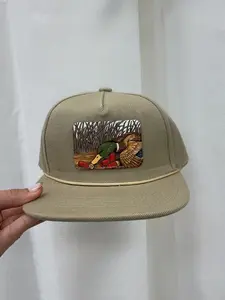 Mallard and Shells Rope Hat