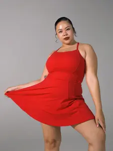Bend and Snap Dress - Lipstick Red Bend and Snap Dress - Lipstick Red