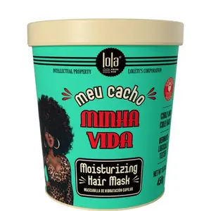 Lola From Rio - Meu Cacho Minha Vida Curl Hair Mask – Deep Moisture & Repair for Dry, Damaged Curls | 15.87 Fl Oz