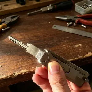 Multifunctional Stainless Steel Hand Repair Tool with High Precision Scaling, Anti-Glare Finish & Sturdy Long-Lasting Build for Daily Manual Maintenance
