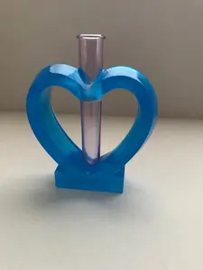 Heart Bloom Single‑Stem Vase