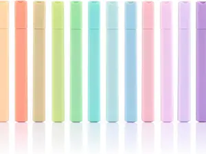 12 pcs Bible Highlighters Pastel Highlighters Chisel Tip