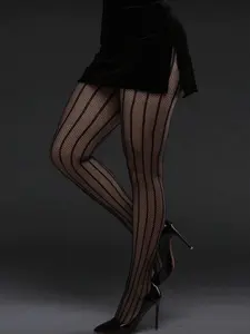 Pantyhose Mesh Socks Sexy Jacquard Lace Hollow