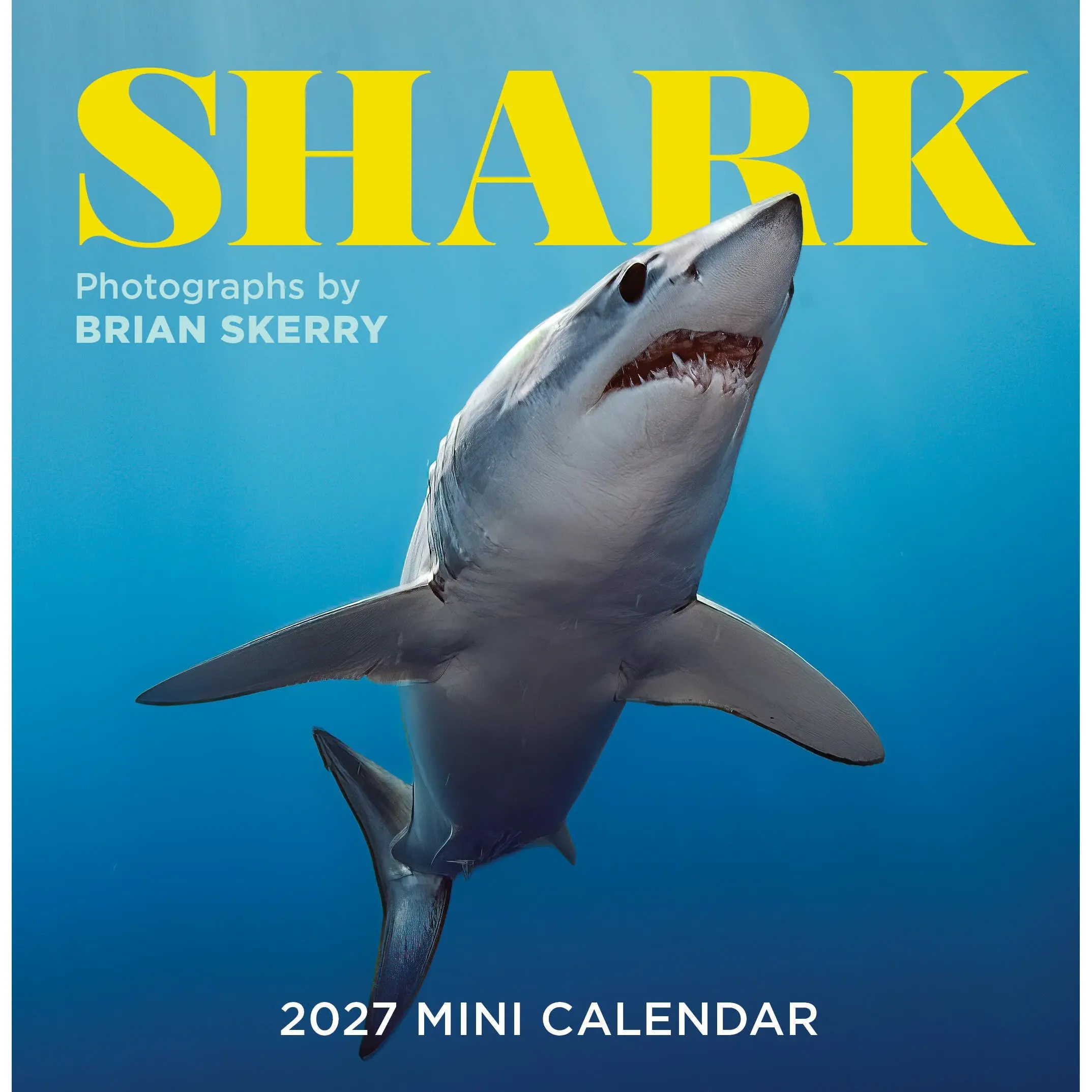 Shark Mini Wall Calendar 2027 by Brian Skerry, Workman Calendars