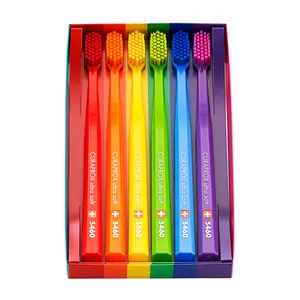 CS 5460 Rainbow Edition, 2 pcs, Ultra Soft & Gentle Toothbrush