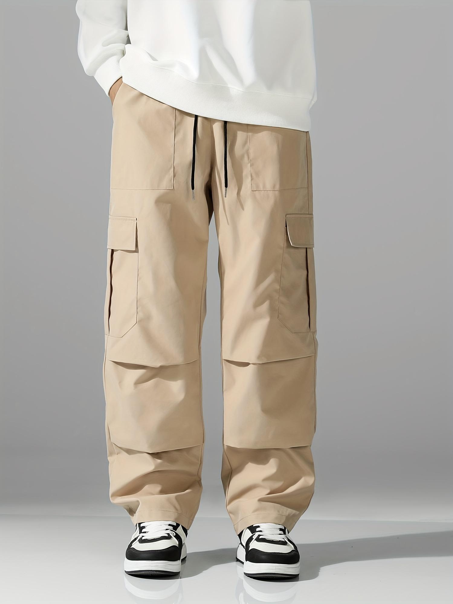 Men’s multi-pocket comfortable cargo pants for outdoor casual sports, long pants Men’s multi-pocket comfortable cargo pants for outdoor casual sports, long pants