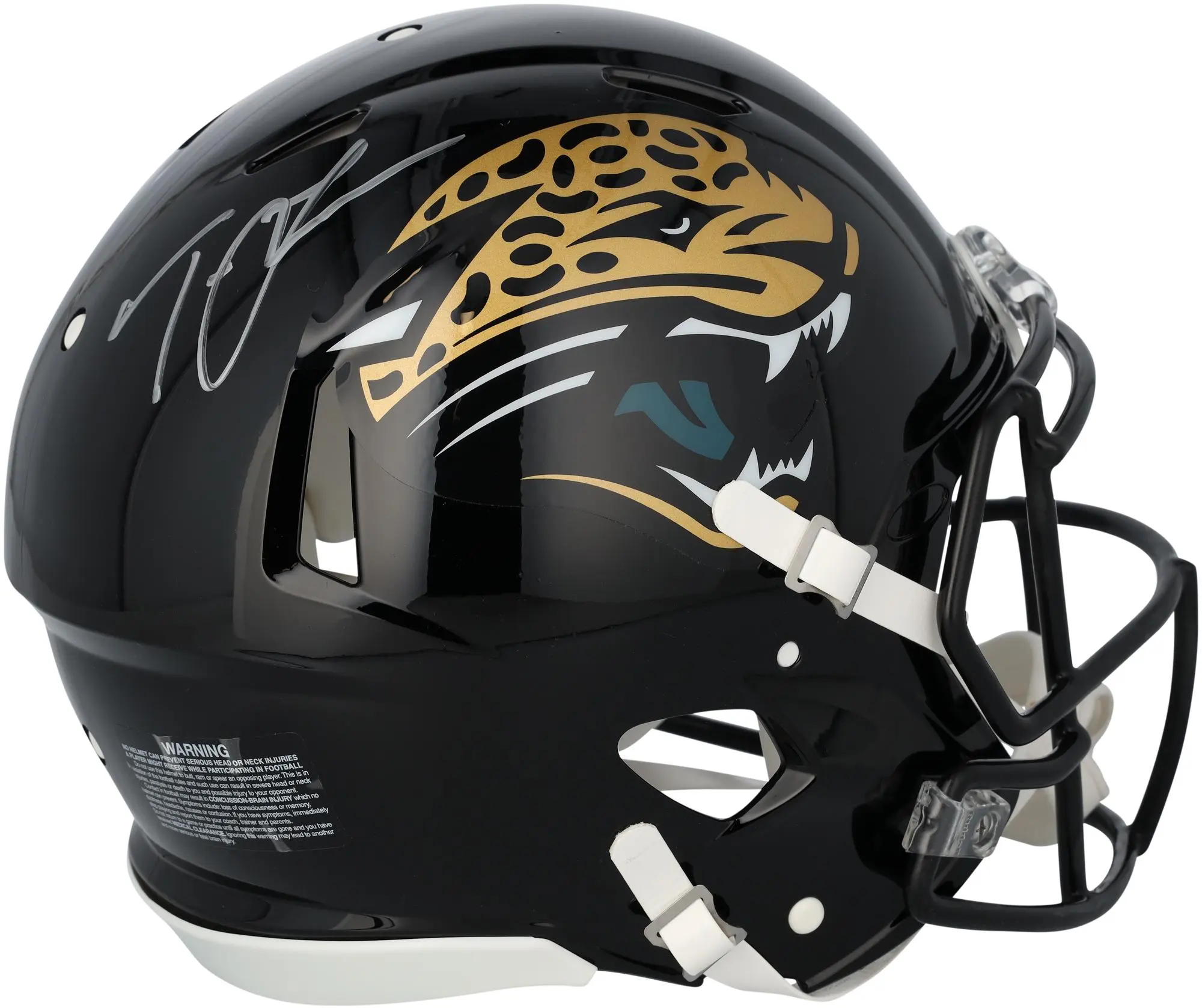 Trevor Lawrence Jacksonville Jaguars Autographed Riddell 1995-2012 Throwback Speed Authentic Helmet - Fanatics Authentic Certified