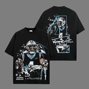 Tetairoa McMillan #4 T-Shirt, T-Mac Fan T-Shirt Fashion Cotton, Full Colors, Full Sizes, For Men, For Women