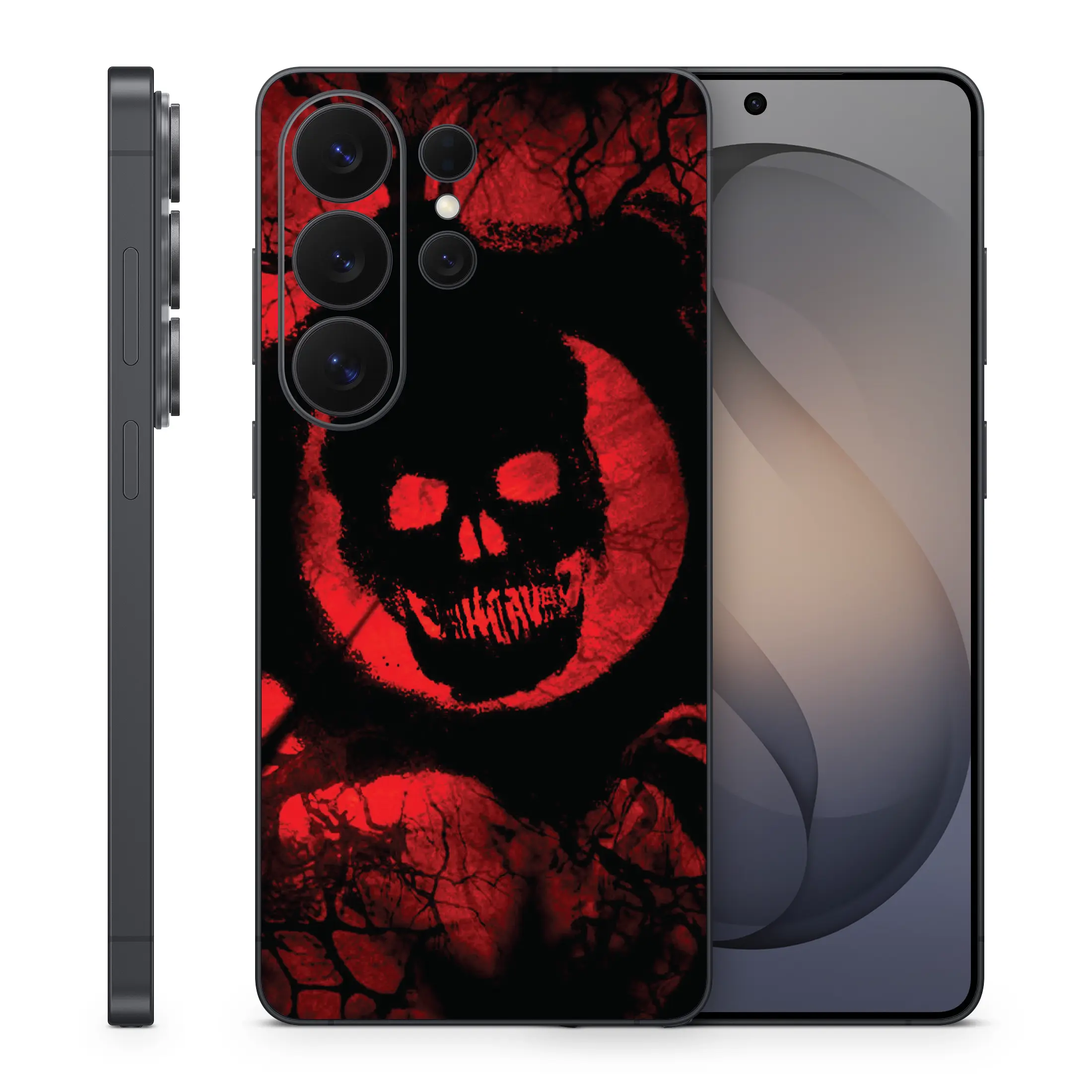 Gears Skull Phone Skins Compatible With Iphone