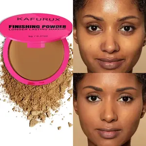 Long Lasting Foundation Oil Control Matte Finishing Powder, 1 Count Waterproof Sweatproof Makeup Setting Powder, Face Makeup Accessories for Women & Girls, Cosmetic Gifts New Year