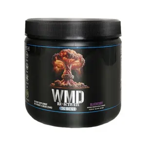 WMD Re-Activate BCAA | Blueberry Flavor | 7g BCAA for Muscle Recovery & Post-Workout Support | Gluten-Free, Sugar-Free, Non-GMO, Vegan, No Artificial Colors