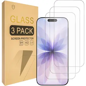 Screen Protector compatible with  17 Pro Max [6.9 Inch] [Tempered Glass] [3-PACK] [ Glass with 9H Hardness]