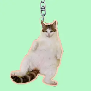 Uncle Bao on pillow Keychain