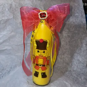 Handmade Nutcracker Candle - Festive Decor & Ornaments