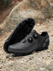 Universal Mountain Bike Cycling Shoes, Lightweight Durable Hard Sole, Unisex Commute & Casual Riding, Sporty Style, All Seasons