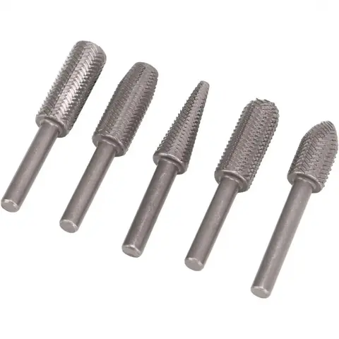 Tungsten Carbide File Set, Efficient Design, Suitable For Wood And Rubber Molding Grooves, Non-slip And Fast Grinding Speed