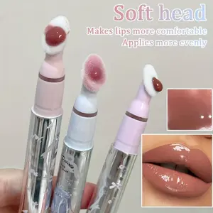 [7-Pc Galaxy Set] HERORANGE Mirror Lip Stain - 24H Smudge-Proof | Nude to Glitter Multifunctional Lip Color | Holiday Collector's Edition |  Teen Makeup Must-Have | Affordable Lip Kit lux  edupe Moisturizing Korean  Lip Glaze！