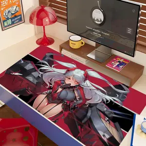 anime azur lane Mouse Pad 90x40CM non-slip Gaming Mousepad Gamer E-Sports Mouse Mat Game Mechanical Keyboard XXL Desk Mat