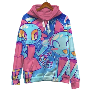 Poppy Dandy's world 3D hoodie, Poppy hoodie, Poppydandysworld, gifts for Poppy fan ver2