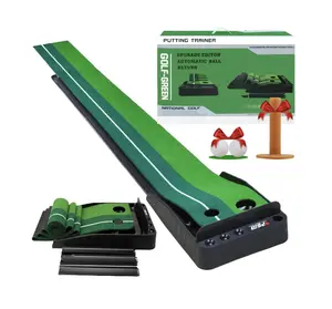 Deluxe Golf Putting Mat With Autoball Return!