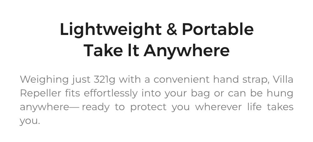 VILLA REPELLER - FLEXTAIL X VOLLYC Smart Heat Mosquito Repellent With Stronger Protection