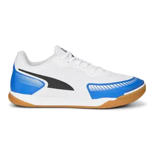 PUMA Mens Pressing Iii Indoor Soccer Cleats  - White