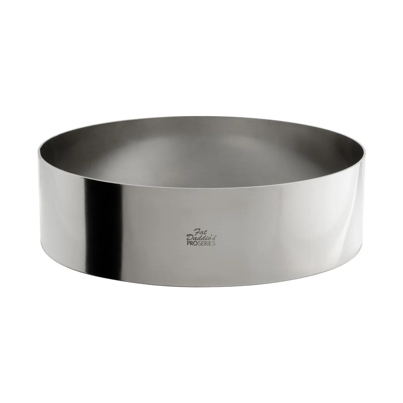 Fat Daddio's SSRD-1030 Stainless Steel Round Cake & Pastry Ring, 10 x 3 inch