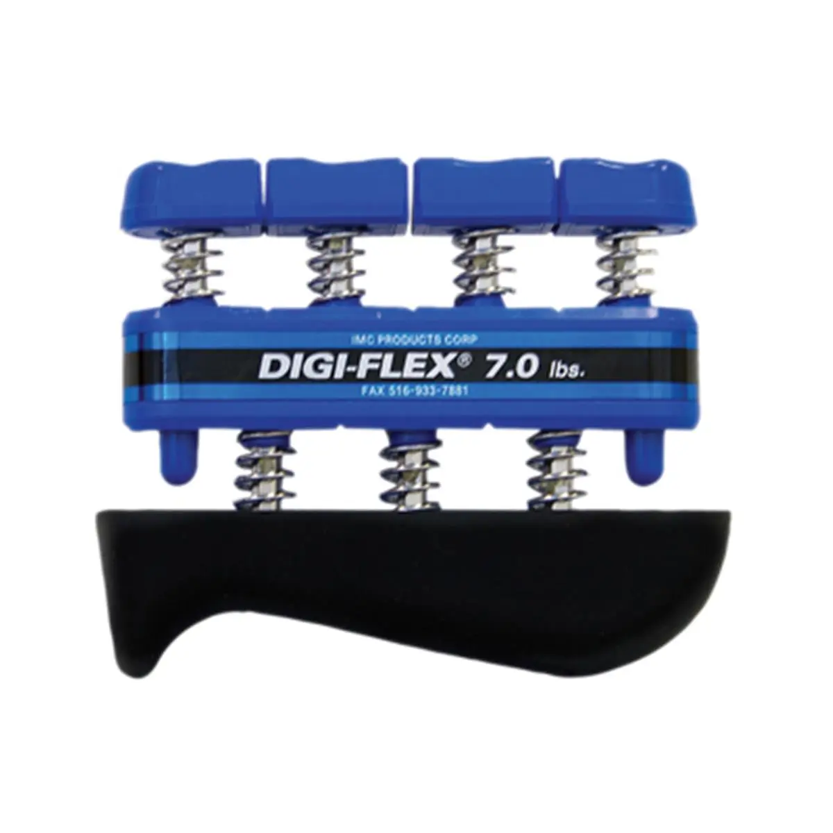 212 MAIN Fabrication Enterprises 10-0743 Cando Digi-Flex Hand Exerciser - Blue, Heavy - Hand Grip Trainer, Workout Grip, Forearm Strengthener, Progressive Resistance Tool, Workout Hand Grip
