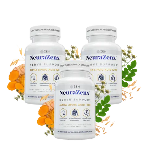 Neurazenx Nerve Support & Peripheral Neuropathy Support Supplement (3-Pack)