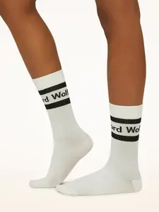 Wolford Logo Rib Socks