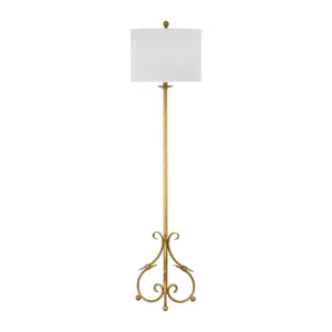Elisa Baroque Floor Lamp by Safavieh