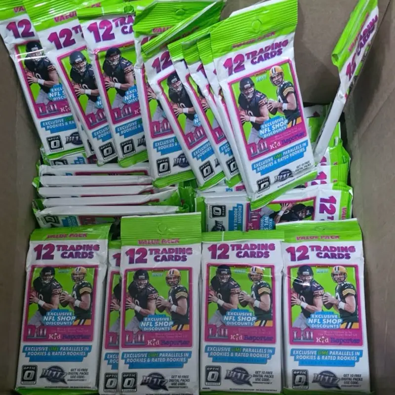 2017 Panini Optic Fat Packs, Trading Card Booster Packs for Collectors
