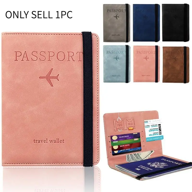 Passport Holder, Multi-functional Passport Wallet, Vintage PU Passport Case, Travel Document Holder, Travel Essentials, Travel Accessories, Passport Cover, Passport Protector
