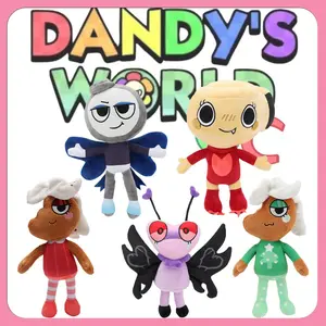 Dandy’s World Minty Pine Ginger or Dino Snore Shelly Plush Toy Game Peripheral Cozy Sweater Glisten Doll Birthday Gift Kids Toys