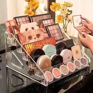 Multifunctional Acrylic Display Rack, Nail Polish Storage, 7/6 Layer Organizer, Perfume Holder, Essential Oil Rack, Sunglasses, Bathroom