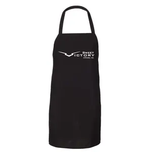 Black Sweet Victory Apron