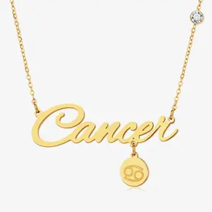 Cancer Zodiac Necklace