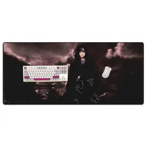 [Sale Up To 50%] Akatsuki Nightfall Itachi Mouse Pad Desk Mat